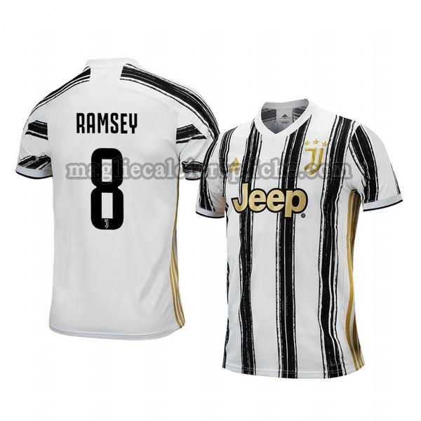 prima maglie calcio juventus 2020-2021 aaron ramsey 8