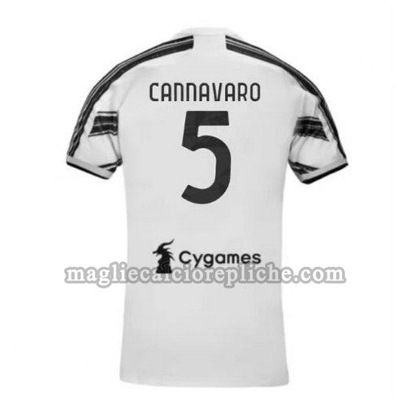 prima maglie calcio juventus 2020-2021 cannavaro 5