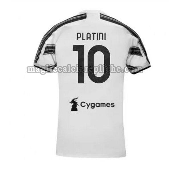 prima maglie calcio juventus 2020-2021 platini 10