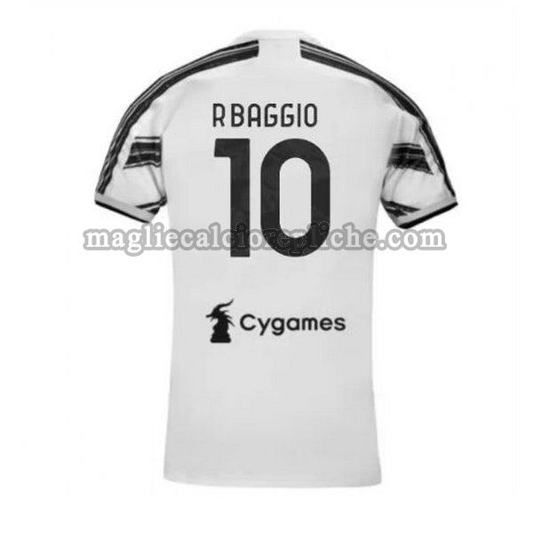 prima maglie calcio juventus 2020-2021 r.baggio 10