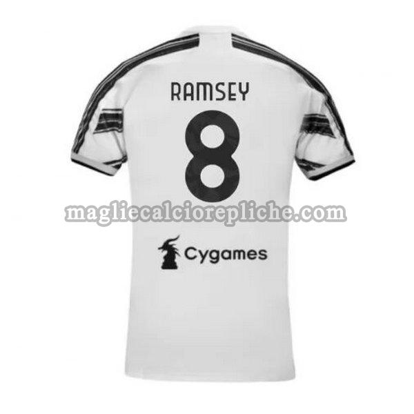 prima maglie calcio juventus 2020-2021 ramsey 8