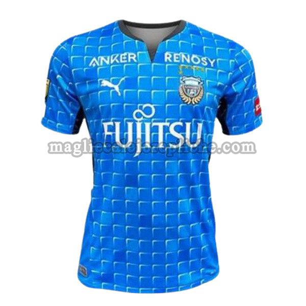 prima maglie calcio kawasaki frontale 2021 2022 thailandia blu