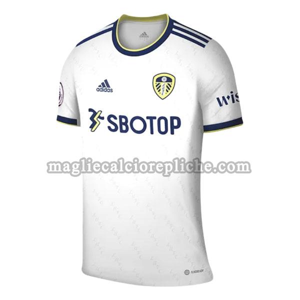 prima maglie calcio leeds united 2022 2023 bianco