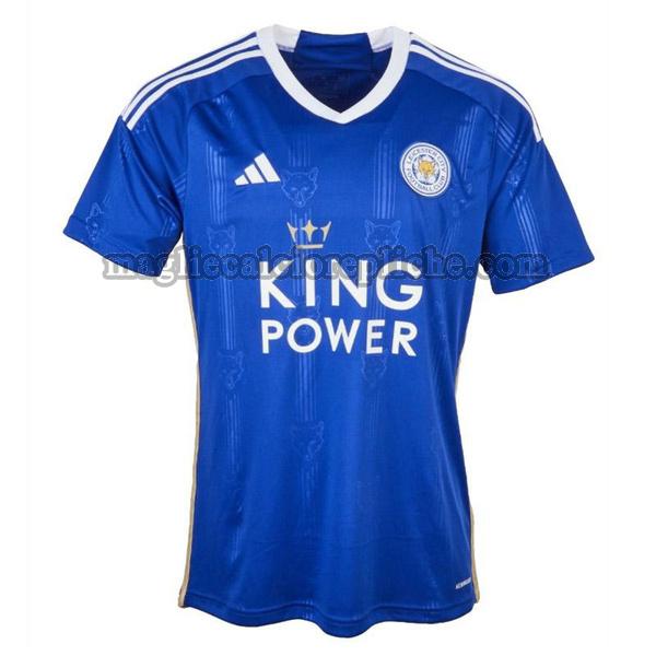 prima maglie calcio leicester city 2023 2024 thailandia blu