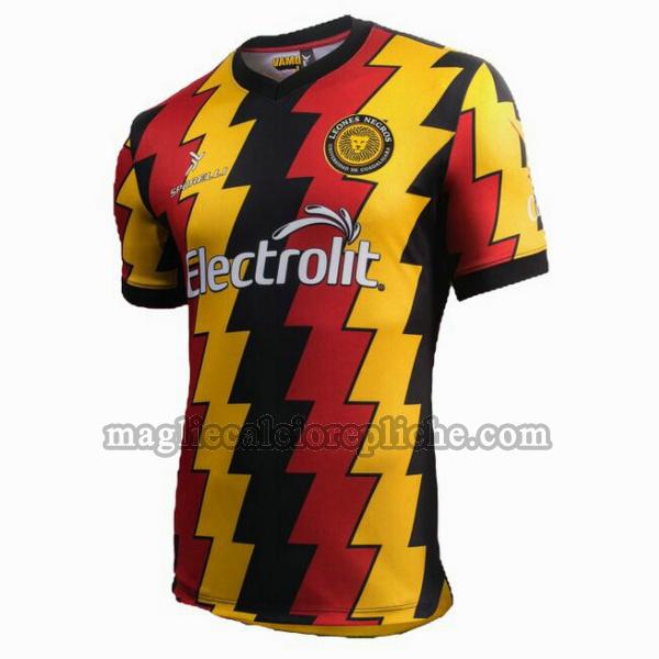 prima maglie calcio leones negros 2022 2023 thailandia rosso giallo nero