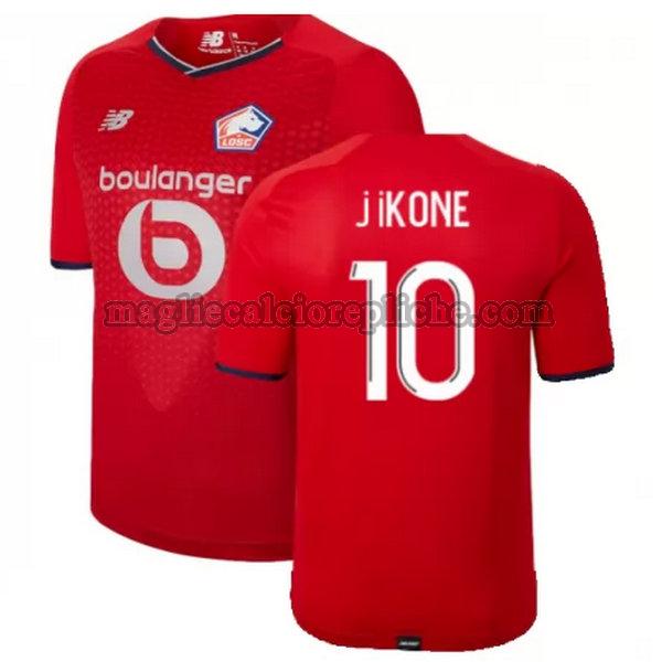 prima maglie calcio lille 2021 2022 j ikone 10 rosso