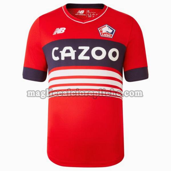 prima maglie calcio lille 2022 2023 rosso