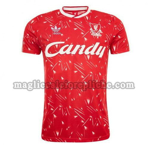 prima maglie calcio liverpool 1989 1990