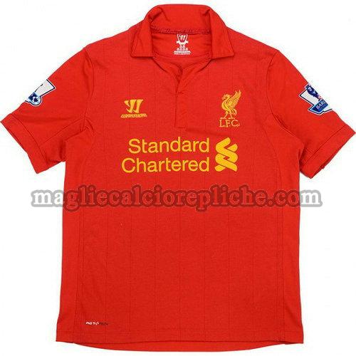 prima maglie calcio liverpool 2012 2013