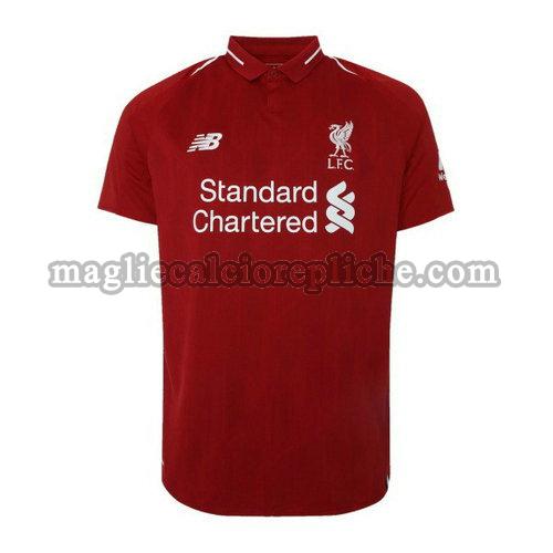 prima maglie calcio liverpool 2018-2019 thailandia