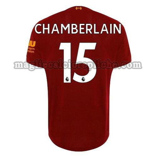 prima maglie calcio liverpool 2019-2020 chamberlain 15