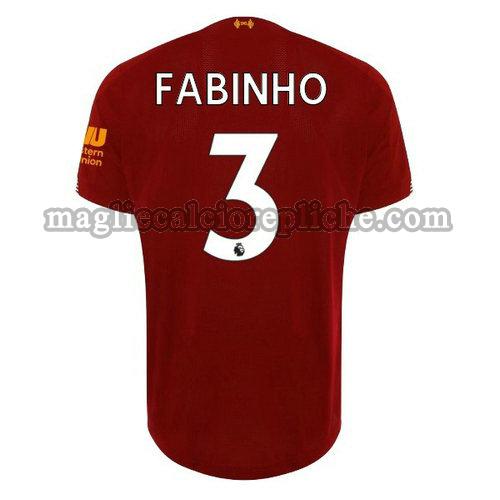 prima maglie calcio liverpool 2019-2020 fabinho 3