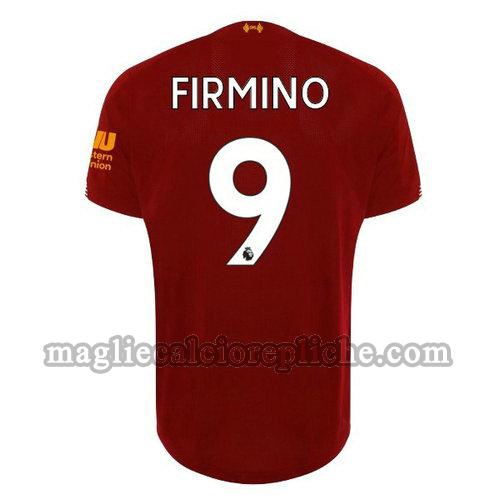 prima maglie calcio liverpool 2019-2020 firmino 9