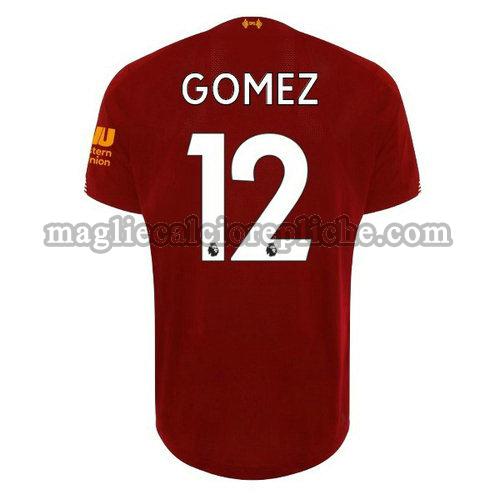 prima maglie calcio liverpool 2019-2020 gomez 12