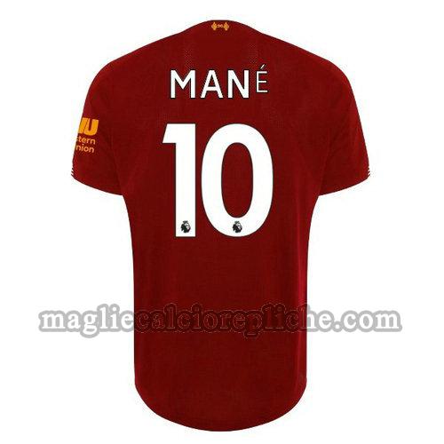 prima maglie calcio liverpool 2019-2020 mane 10