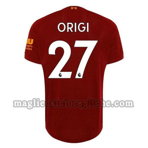 prima maglie calcio liverpool 2019-2020 origi 27