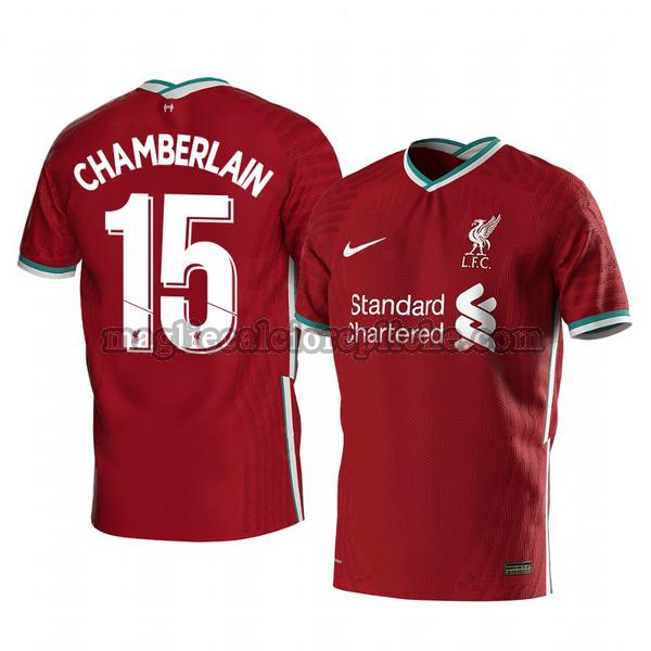 prima maglie calcio liverpool 2020-2021 alex oxlade chamberlain 15