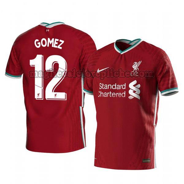 prima maglie calcio liverpool 2020-2021 joe gomez 12