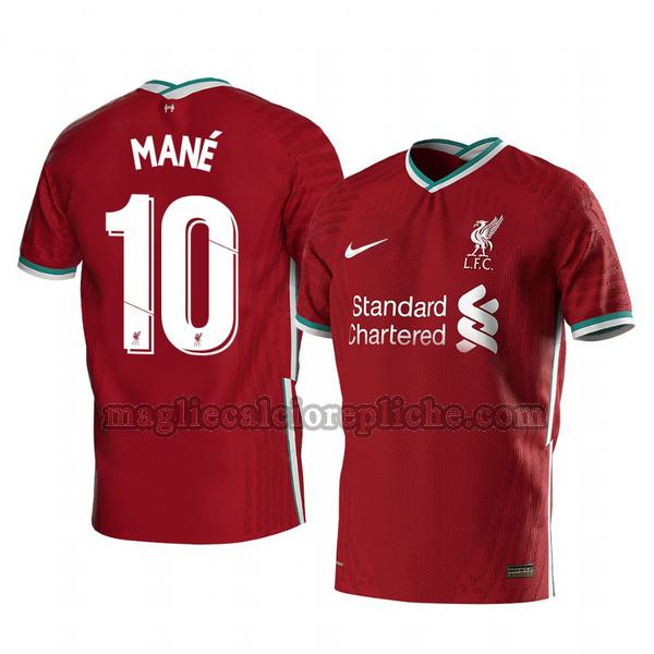 prima maglie calcio liverpool 2020-2021 sadio mané 10