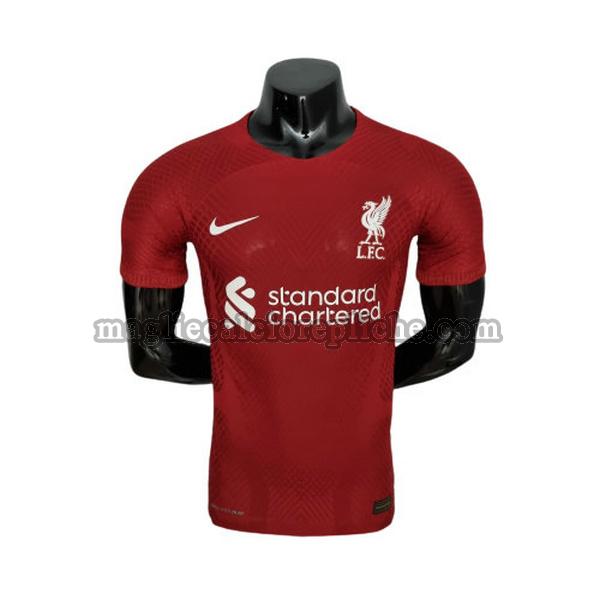 prima maglie calcio liverpool 2022 2023 player rosso