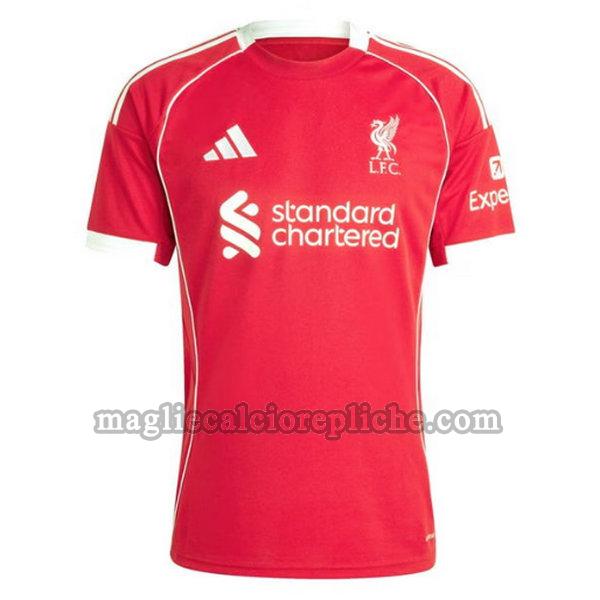 prima maglie calcio liverpool 2025 2026 rosso