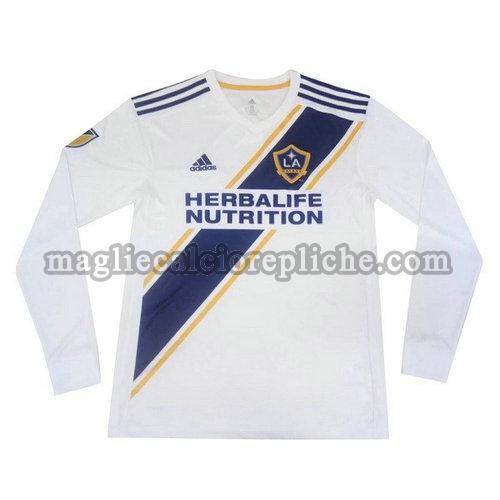 prima maglie calcio los angeles galaxy 2019-2020 manica lunga