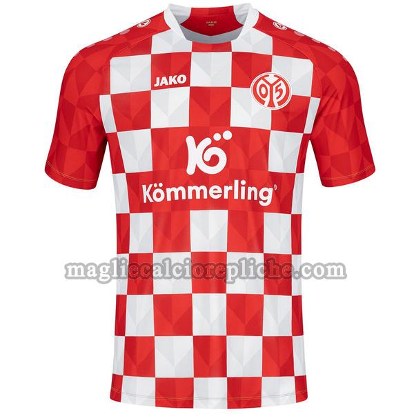 prima maglie calcio mainz 05 2023 2024 thailandia bianco rosso