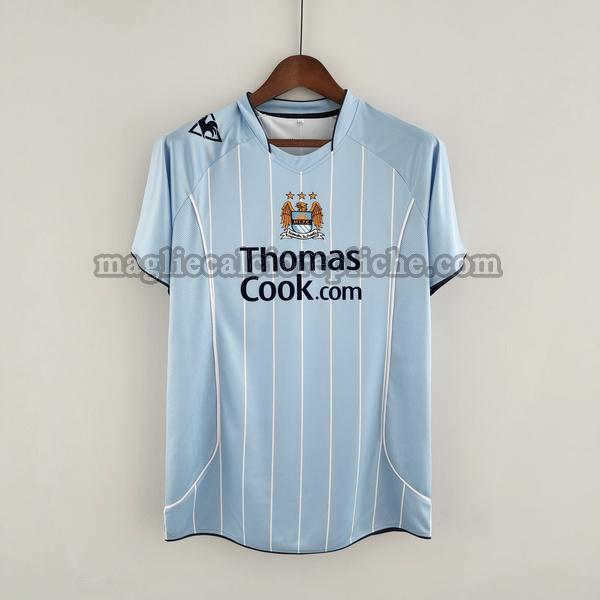 prima maglie calcio manchester city 2008 2009 blu