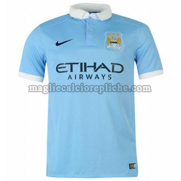 prima maglie calcio manchester city 2015-2016 blu