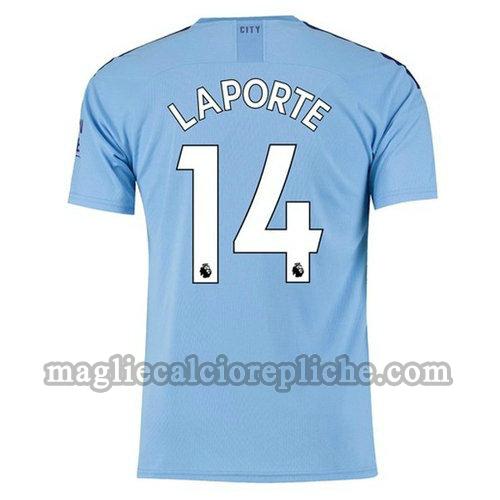 prima maglie calcio manchester city 2019-2020 laporte 14