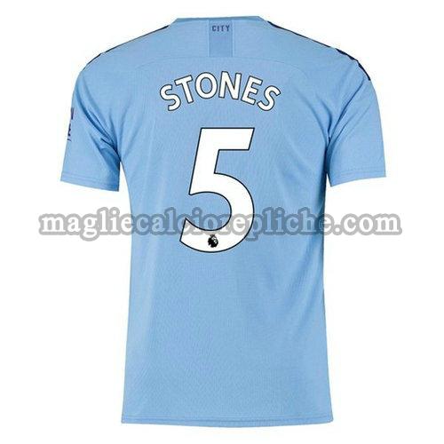 prima maglie calcio manchester city 2019-2020 stones 5