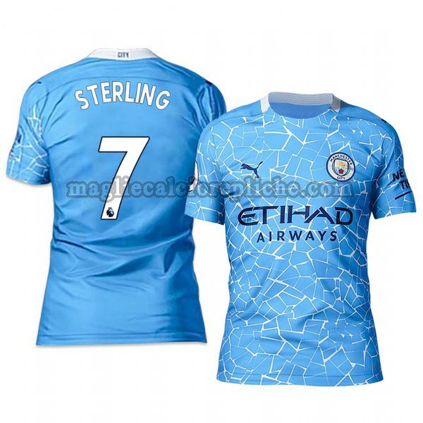 prima maglie calcio manchester city 2020-2021 raheem sterling 7