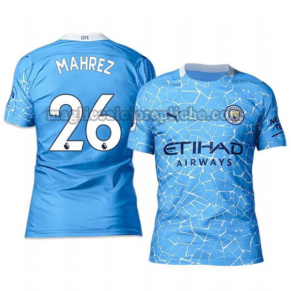 prima maglie calcio manchester city 2020-2021 riyad mahrez 26