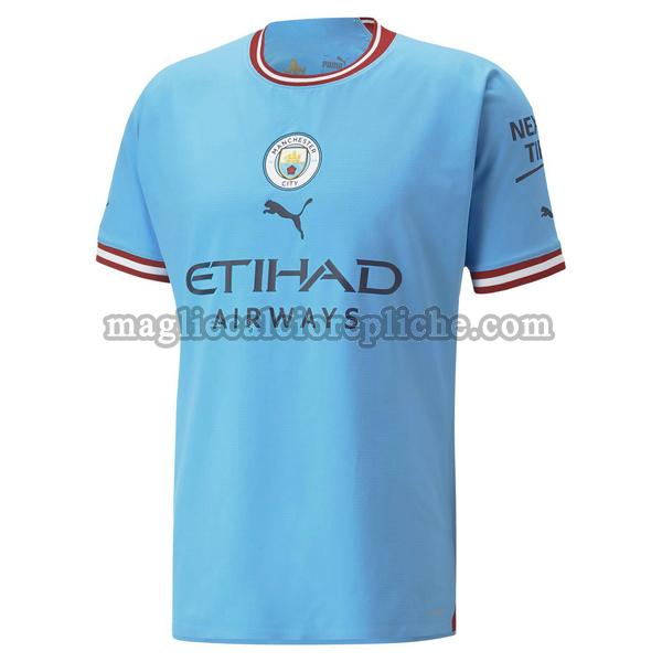 prima maglie calcio manchester city 2022 2023 blu