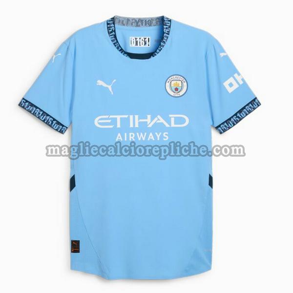 prima maglie calcio manchester city 2024 2025 blu