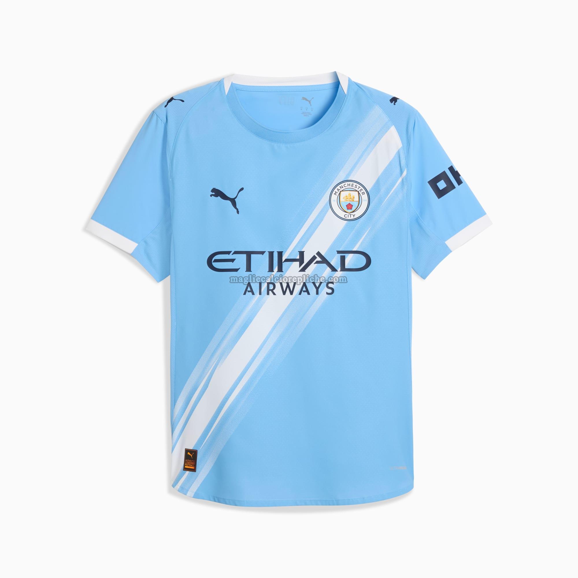 prima maglie calcio manchester city 2025 2026 blu