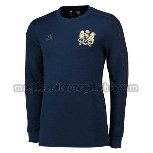 prima maglie calcio manchester united 1968 manica lunga