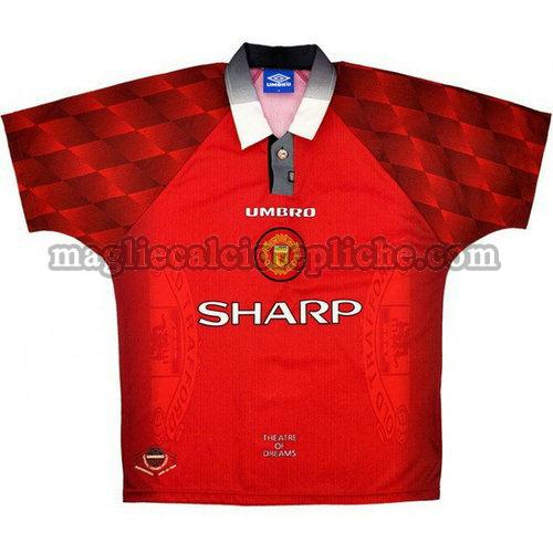 prima maglie calcio manchester united 1996 1997