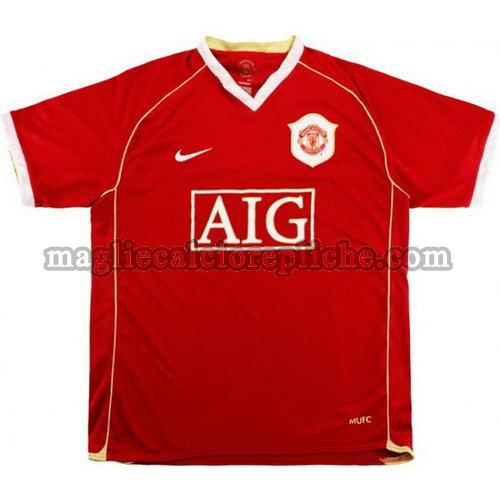 prima maglie calcio manchester united 2006 2007