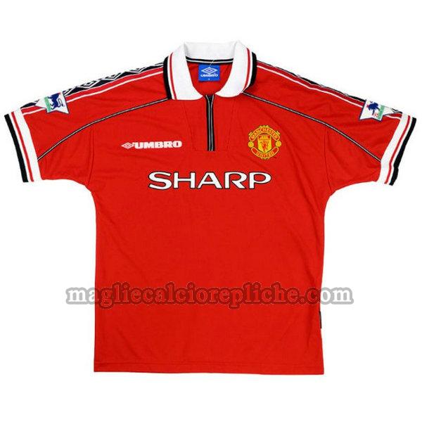 prima maglie calcio manchester united 2019-2020 rosso