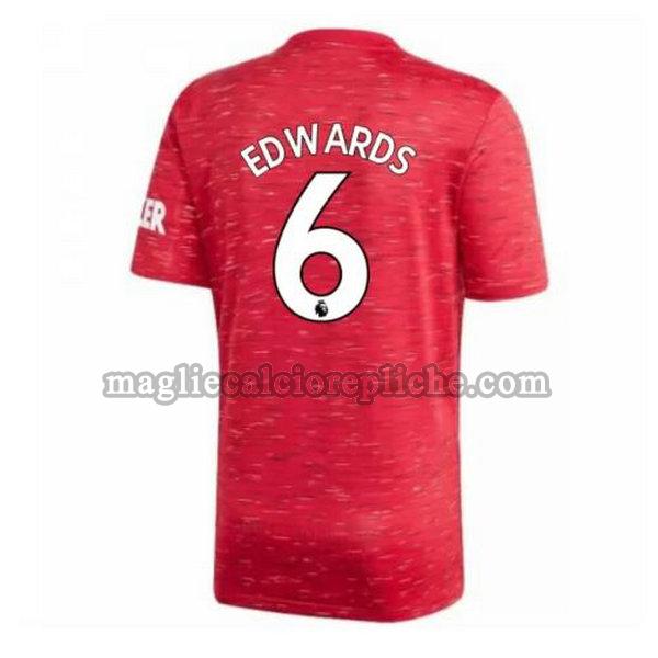 prima maglie calcio manchester united 2020-2021 edwards 6