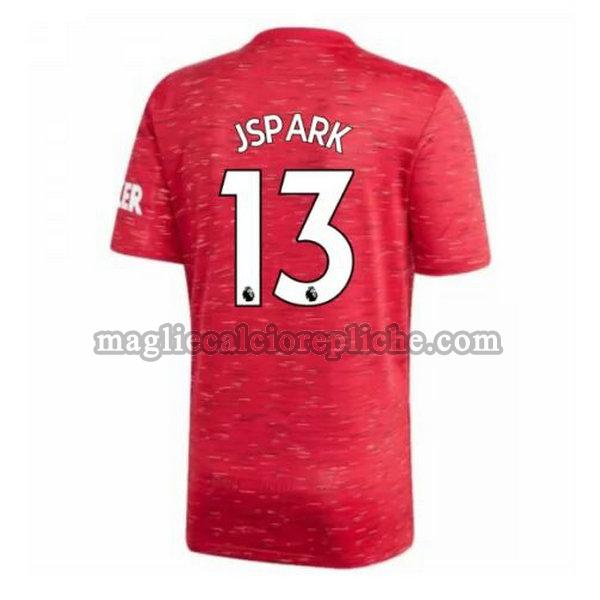 prima maglie calcio manchester united 2020-2021 j.s.park 13