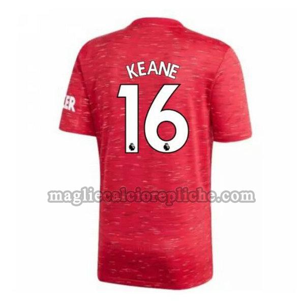 prima maglie calcio manchester united 2020-2021 keane 16