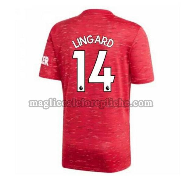 prima maglie calcio manchester united 2020-2021 lingard 14