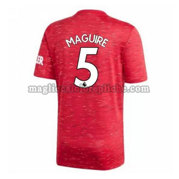 prima maglie calcio manchester united 2020-2021 maguire 5