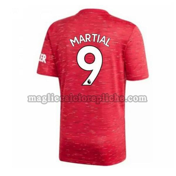 prima maglie calcio manchester united 2020-2021 martial 9