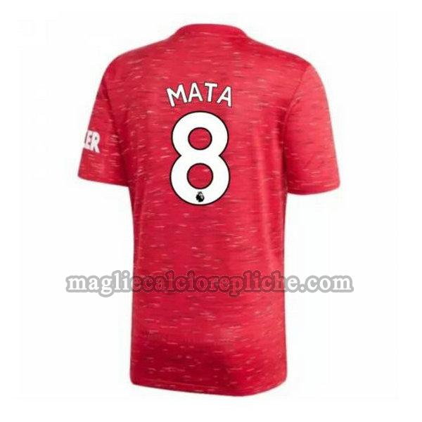 prima maglie calcio manchester united 2020-2021 mata 8