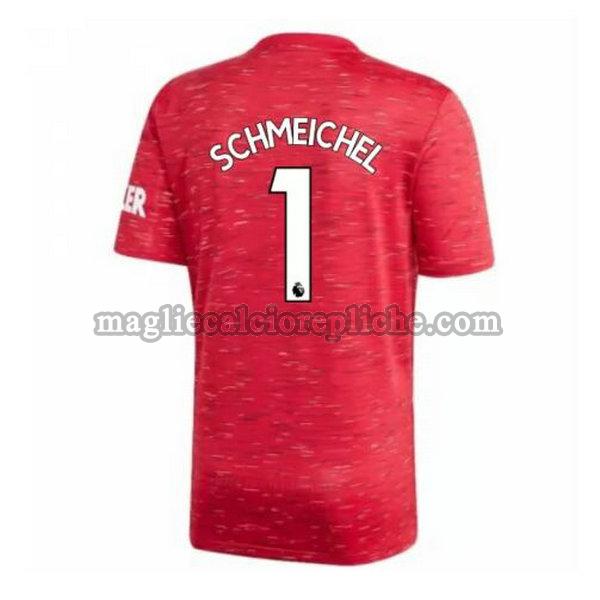 prima maglie calcio manchester united 2020-2021 schmeichel 1