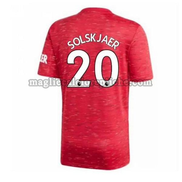 prima maglie calcio manchester united 2020-2021 solskjaer 20