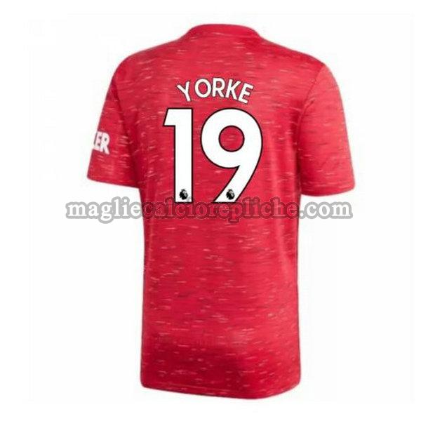 prima maglie calcio manchester united 2020-2021 yorke 19